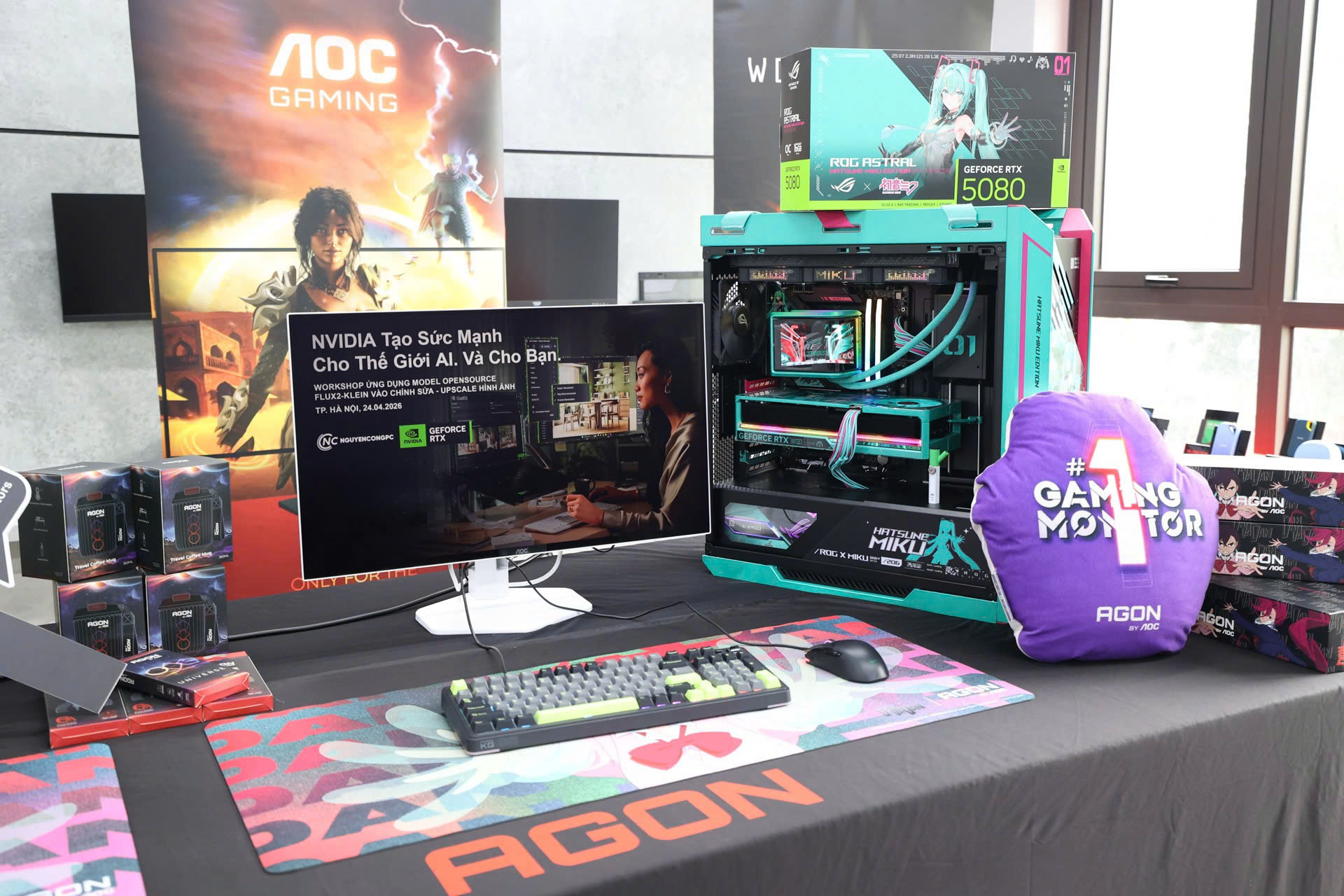 Workshop Flux2-Klein: Nguyễn Công PC Khẳng Định Vị Thế Tiên Phong Trong Giải Pháp PC AI Toàn Diện