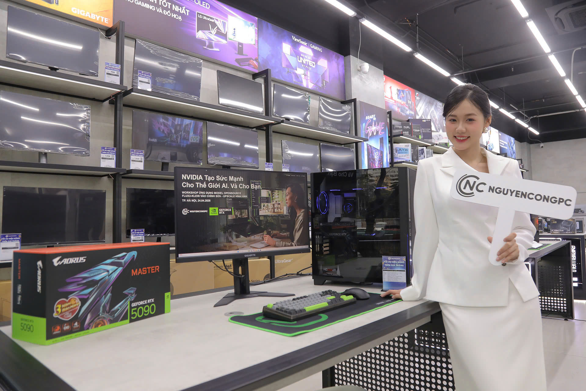 Workshop Flux2-Klein: Nguyễn Công PC Khẳng Định Vị Thế Tiên Phong Trong Giải Pháp PC AI Toàn Diện