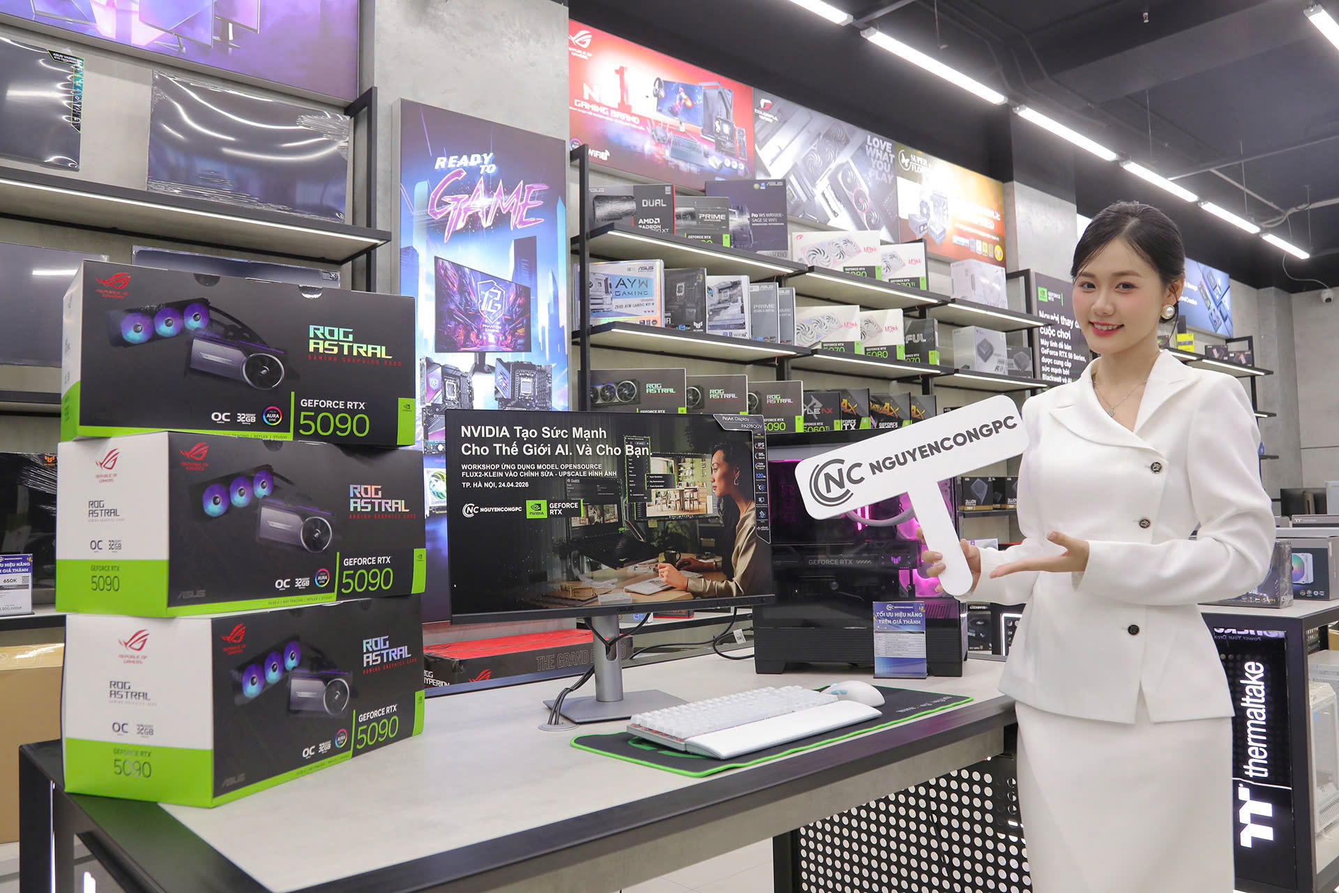 Workshop Flux2-Klein: Nguyễn Công PC Khẳng Định Vị Thế Tiên Phong Trong Giải Pháp PC AI Toàn Diện