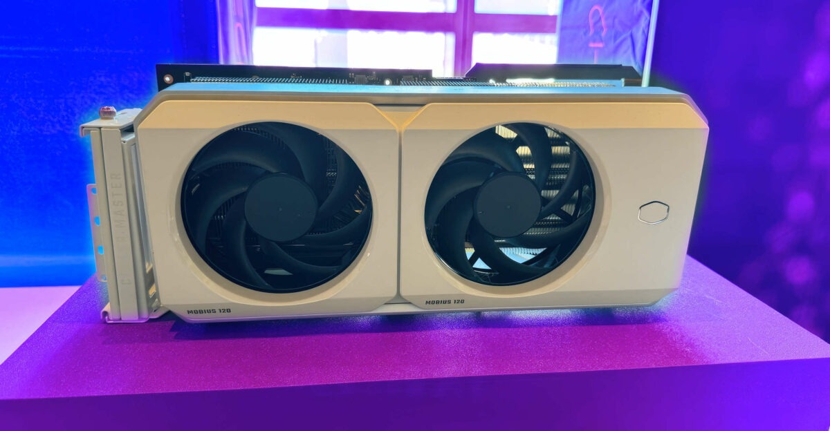 Cooler Master ra mắt bộ làm mát GPU với hai quạt đầy tinh xảo