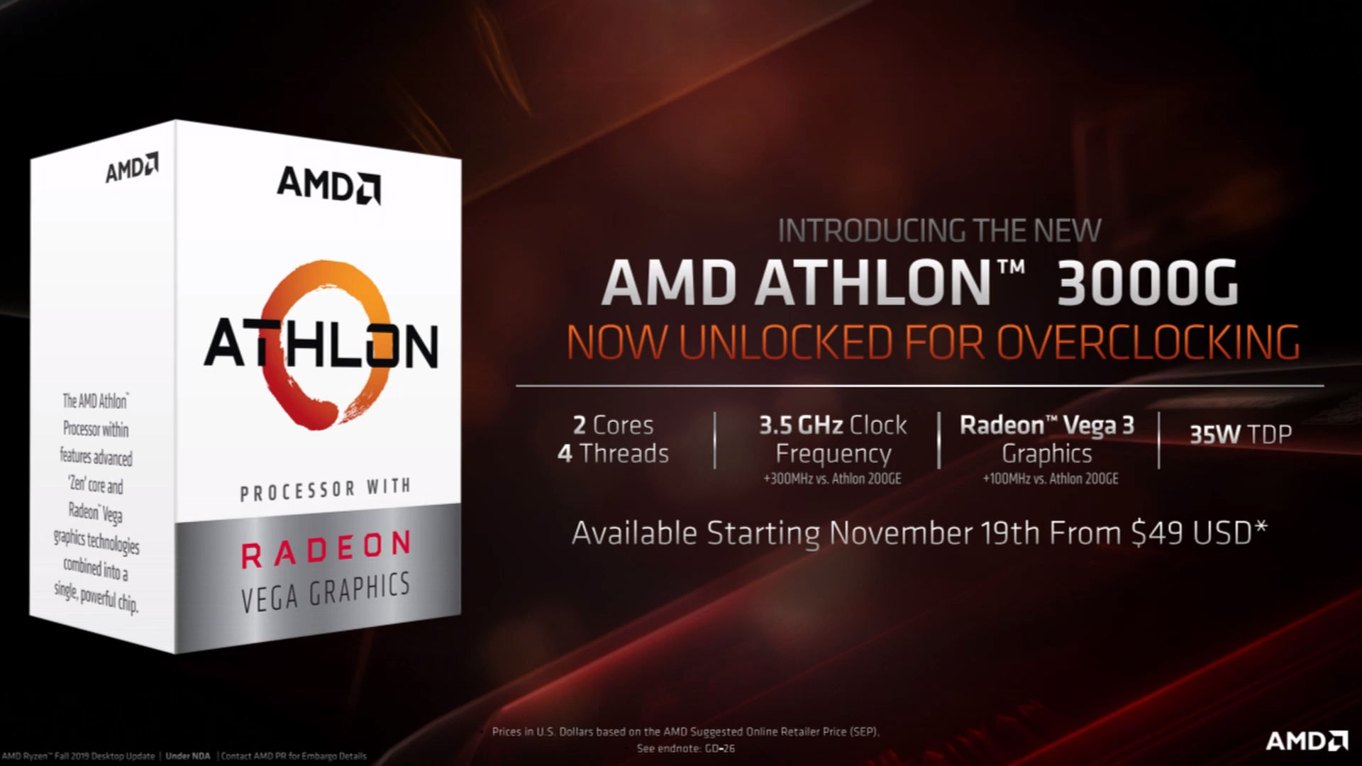 CPU AMD ATHLON