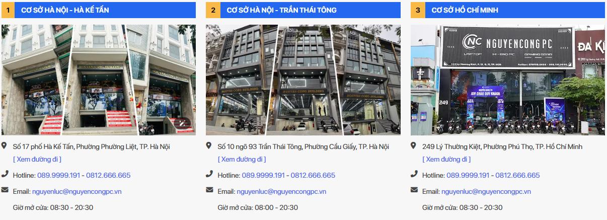 Địa chỉ của NCPC