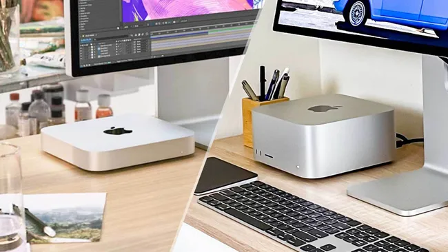 mac mini và mac stu