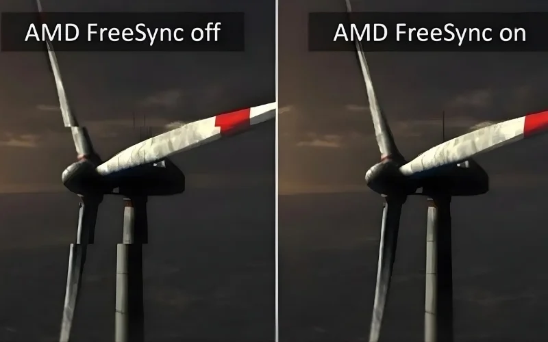 Freesync on và off