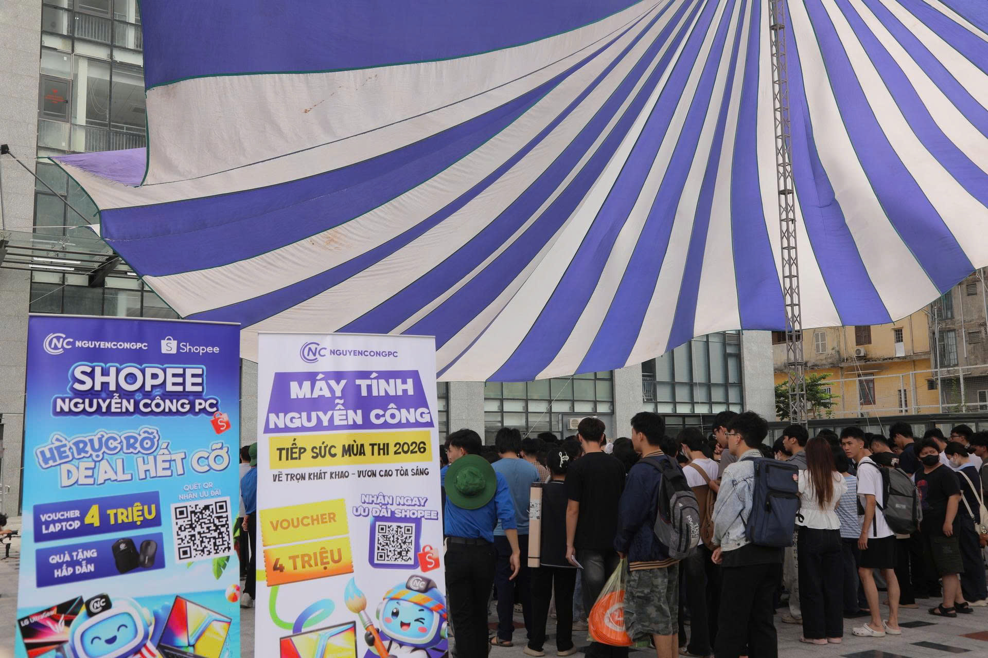 Nguyễn Công PC Tiếp Sức Mùa Thi 2026: Đồng Hành Cùng Sĩ Tử Khối V Trường Đại Học Kiến Trúc Hà Nội