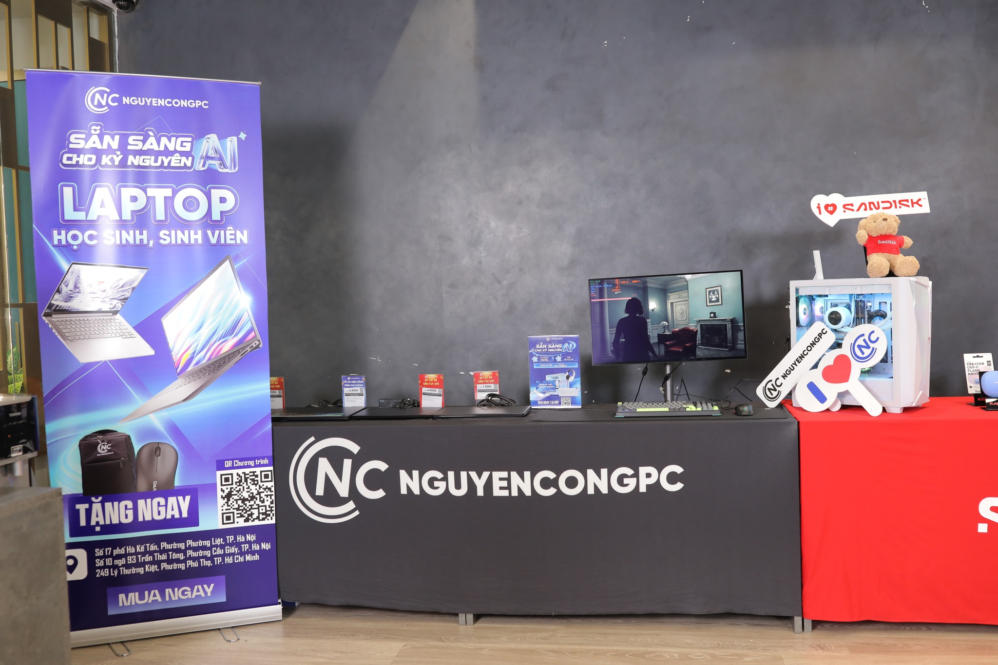 NGUYỄN CÔNG ĐỒNG HÀNH CÙNG WORKSHOP SANDISK x TÚ THANH:  TỐI ƯU WORKFLOW LƯU TRỮ CHO CONTENT CREATOR