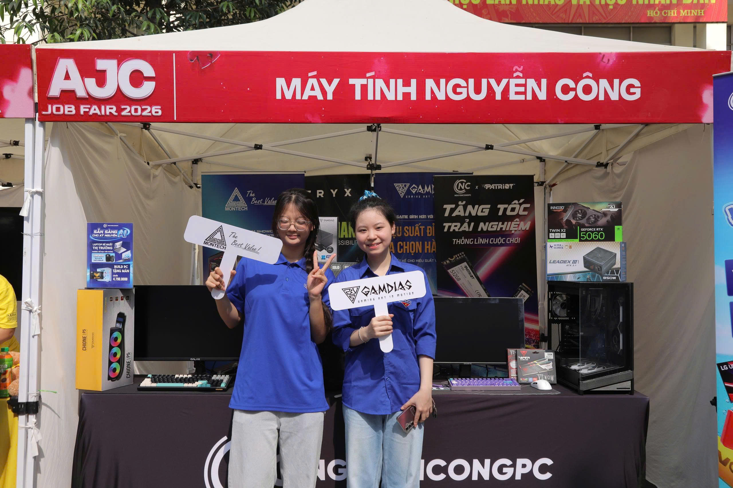 Nguyễn Công PC x  AJC Job Fair 2026: Khơi Nguồn Cảm Hứng Công Nghệ Cho Thế Hệ Trẻ