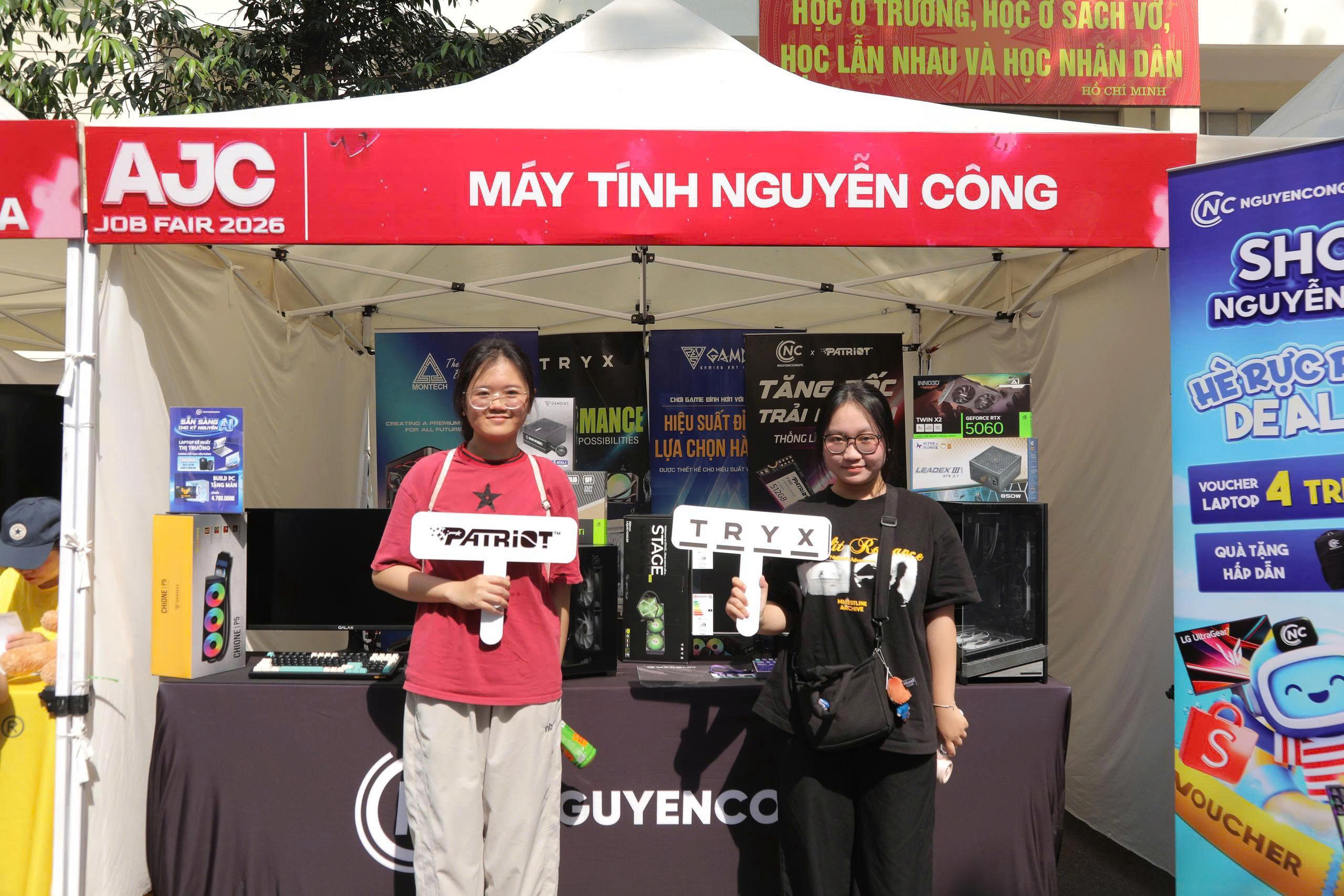Nguyễn Công PC x  AJC Job Fair 2026: Khơi Nguồn Cảm Hứng Công Nghệ Cho Thế Hệ Trẻ