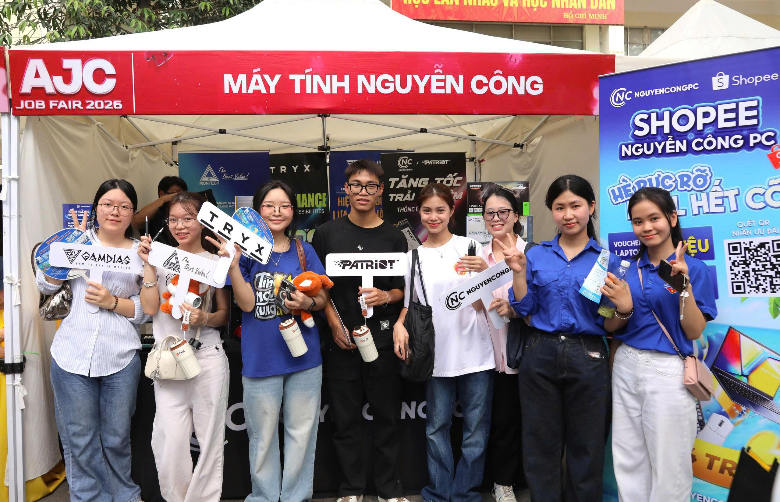 Nguyễn Công PC x  AJC Job Fair 2026: Khơi Nguồn Cảm Hứng Công Nghệ Cho Thế Hệ Trẻ