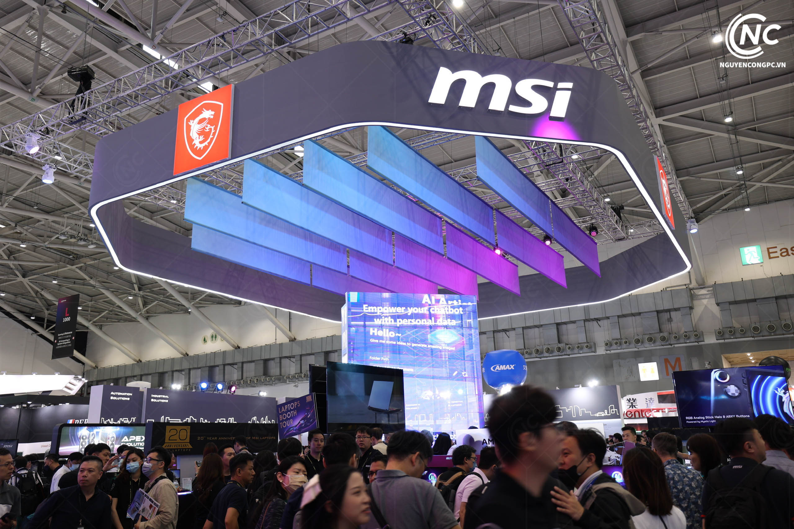 Điểm qua loạt sản phẩm PC và linh kiện mới mà MSI mang tới Computex 2024