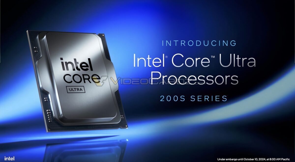 Intel chính thức công bố dòng CPU Core Ultra 200S Arrow Lake-S