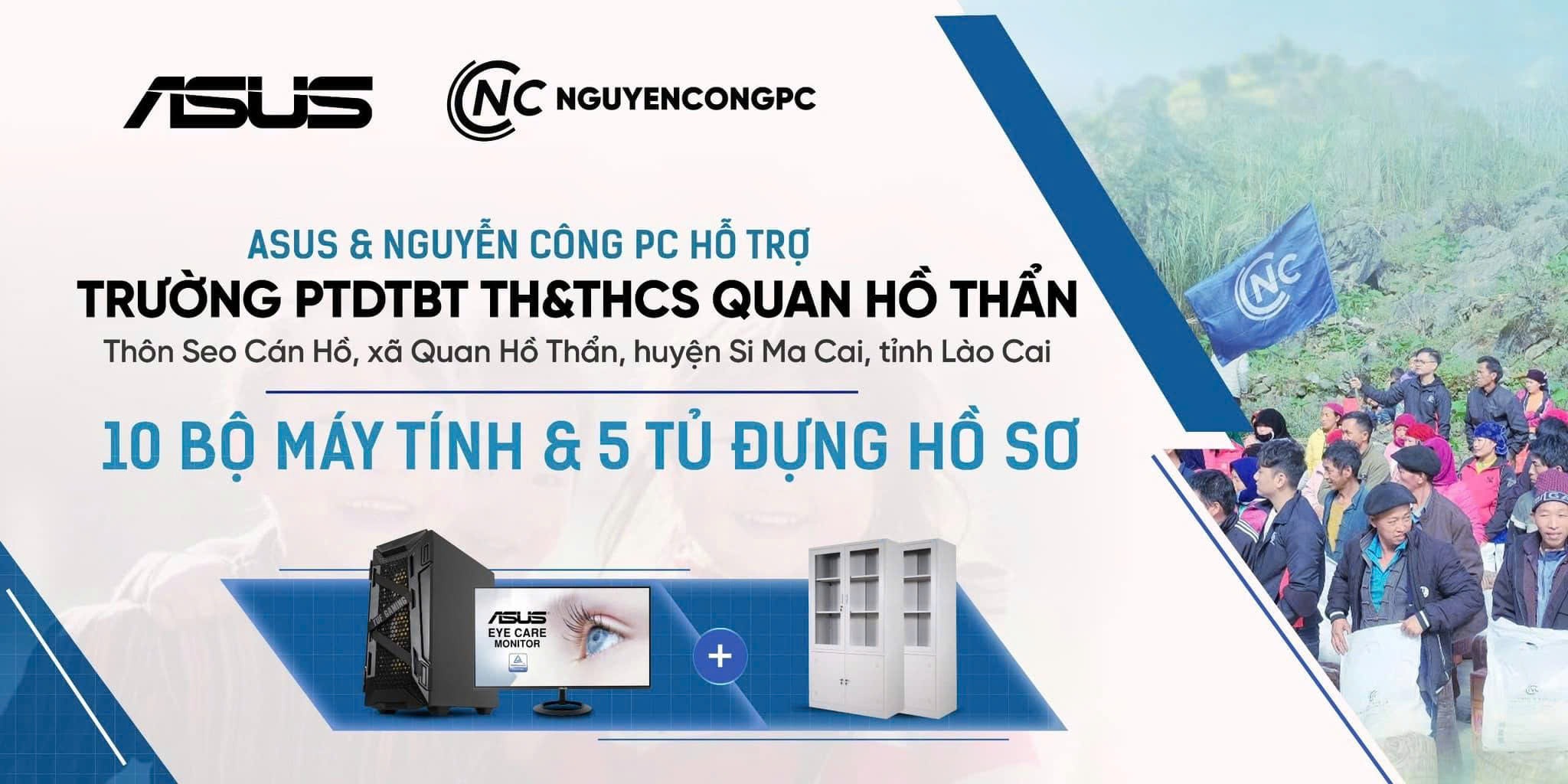 Nguyễn Công PC cùng ASUS mang yêu thương lên vùng cao Si Ma Cai (Lào Cai)