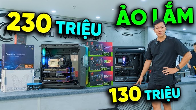 NGƯỜI GIÀU tiêu tiền mua PC lạ quá - Khác THƯỜNG luôn