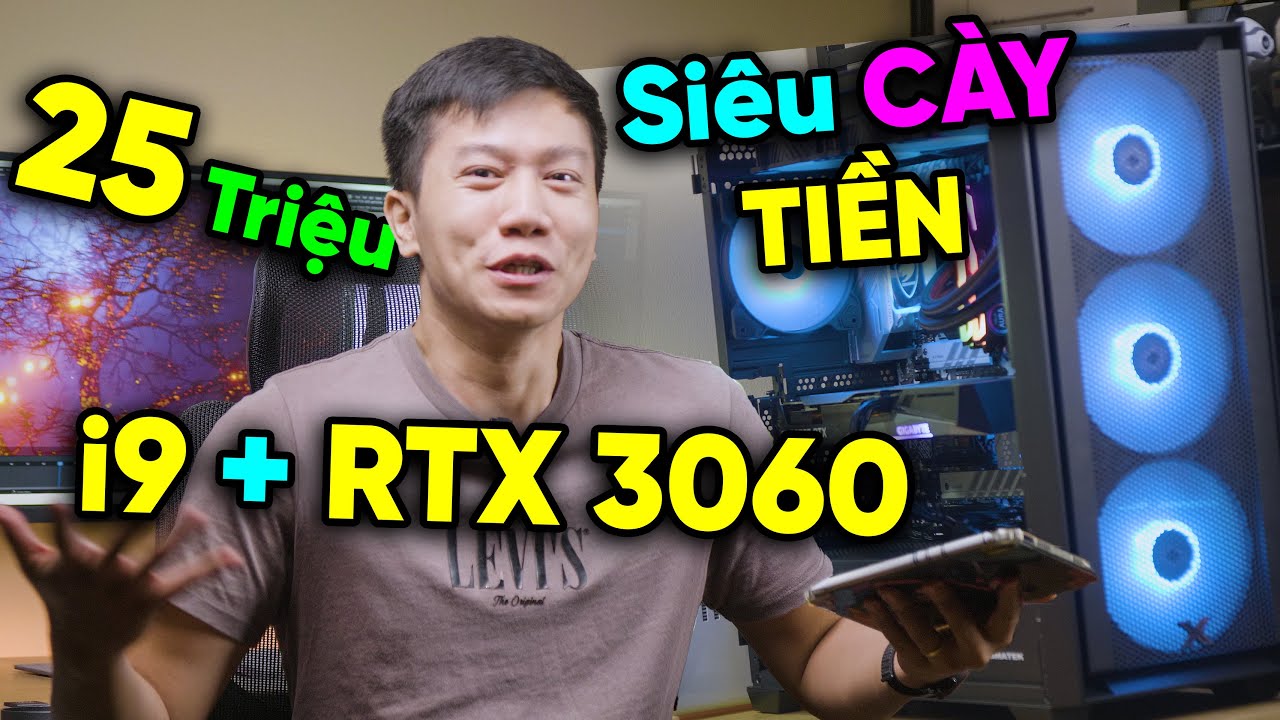 Cấu hình PC 25 Triệu cho anh em CÀY JOB từ ĐỒ HOẠ 3D đến Video 4K