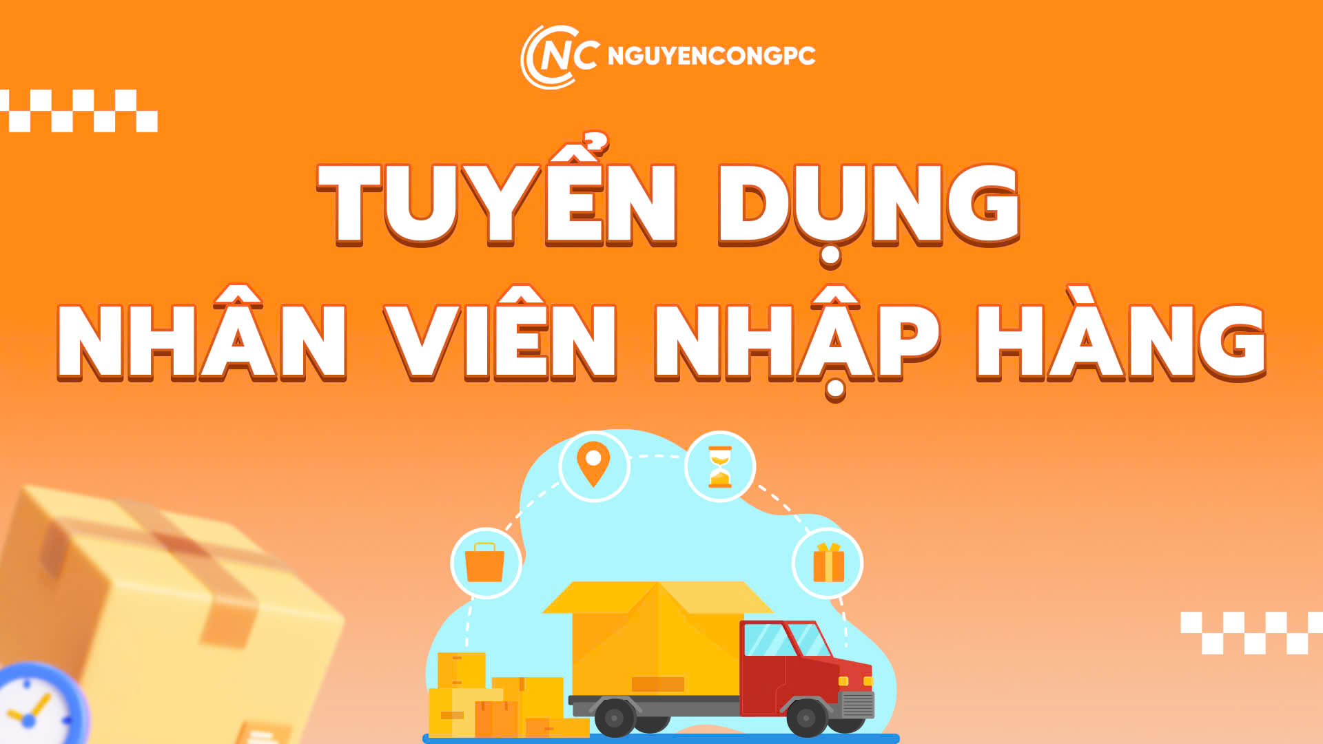 TUYỂN DỤNG – NHÂN VIÊN NHẬP HÀNG (MÁY TÍNH & THIẾT BỊ CÔNG NGHỆ)
