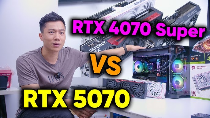 Lên KÈO chiến RTX 4070 Super và RTX 5070 - Đời mới những TỐN ĐIỆN và ÍT nhân hơn