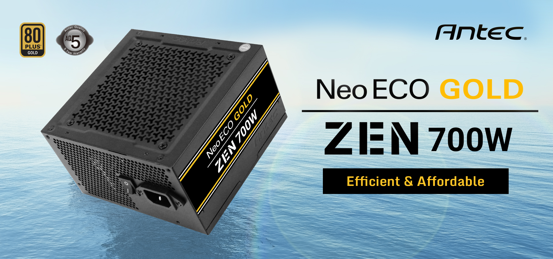 Nguồn Antec NE700G ZEN EC: Sự lựa chọn tuyệt vời và giá cá phải chăng