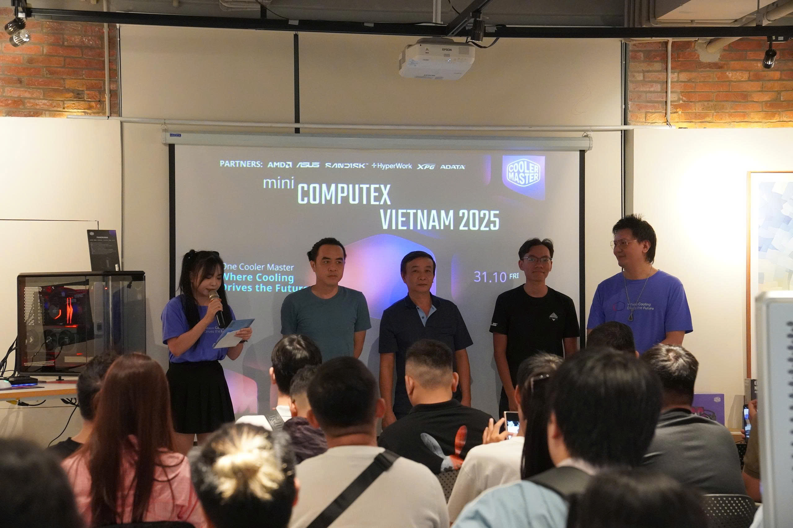 Thu hút cộng đồng công nghệ: Cooler Master tung ra bom tấn tại Mini Computex Vietnam 2025