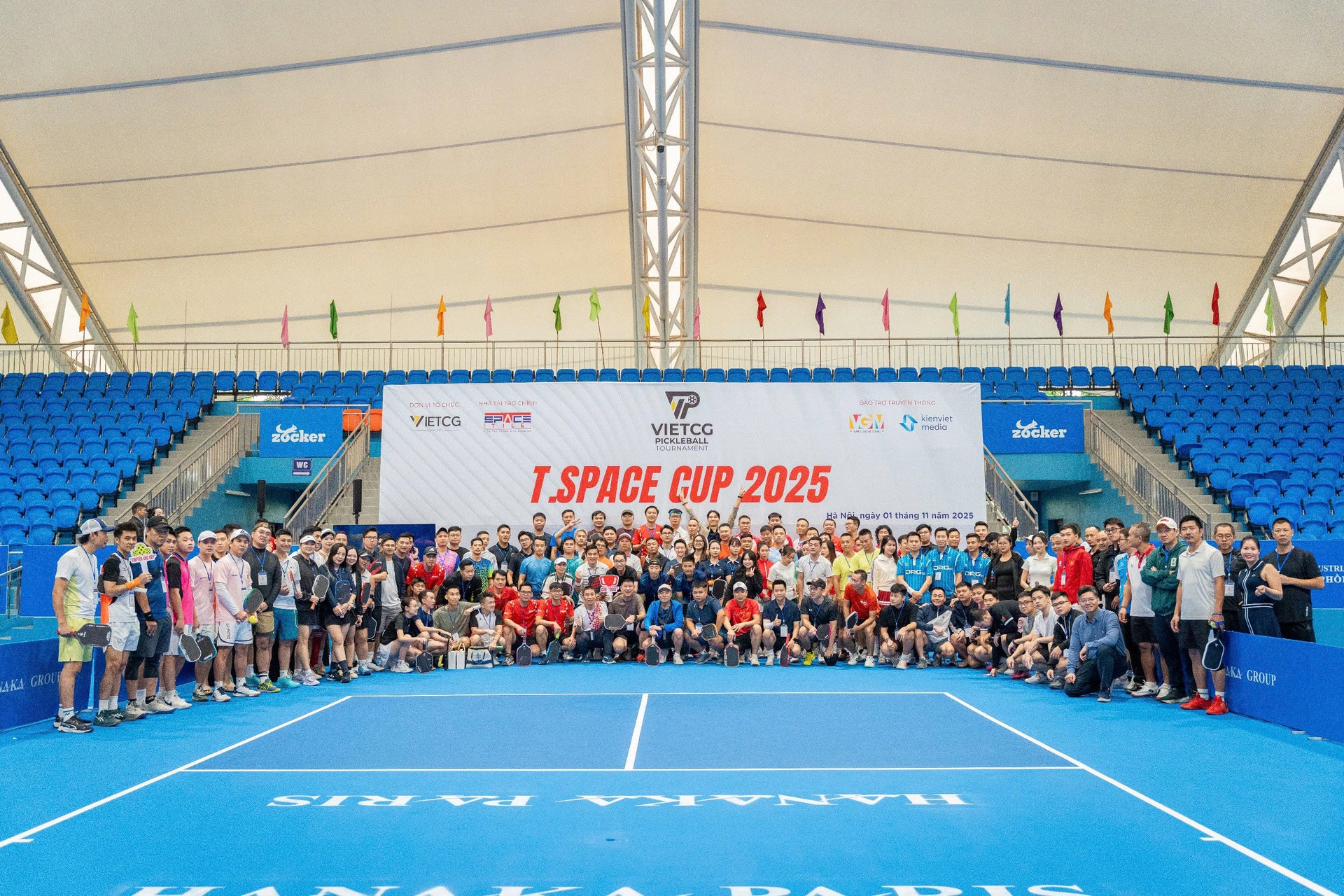 Nguyễn Công PC đồng hành cùng VietCG Pickleball Tournament – T.SPACE CUP 2025: Nơi Thể Thao & Sáng Tạo Giao Hòa