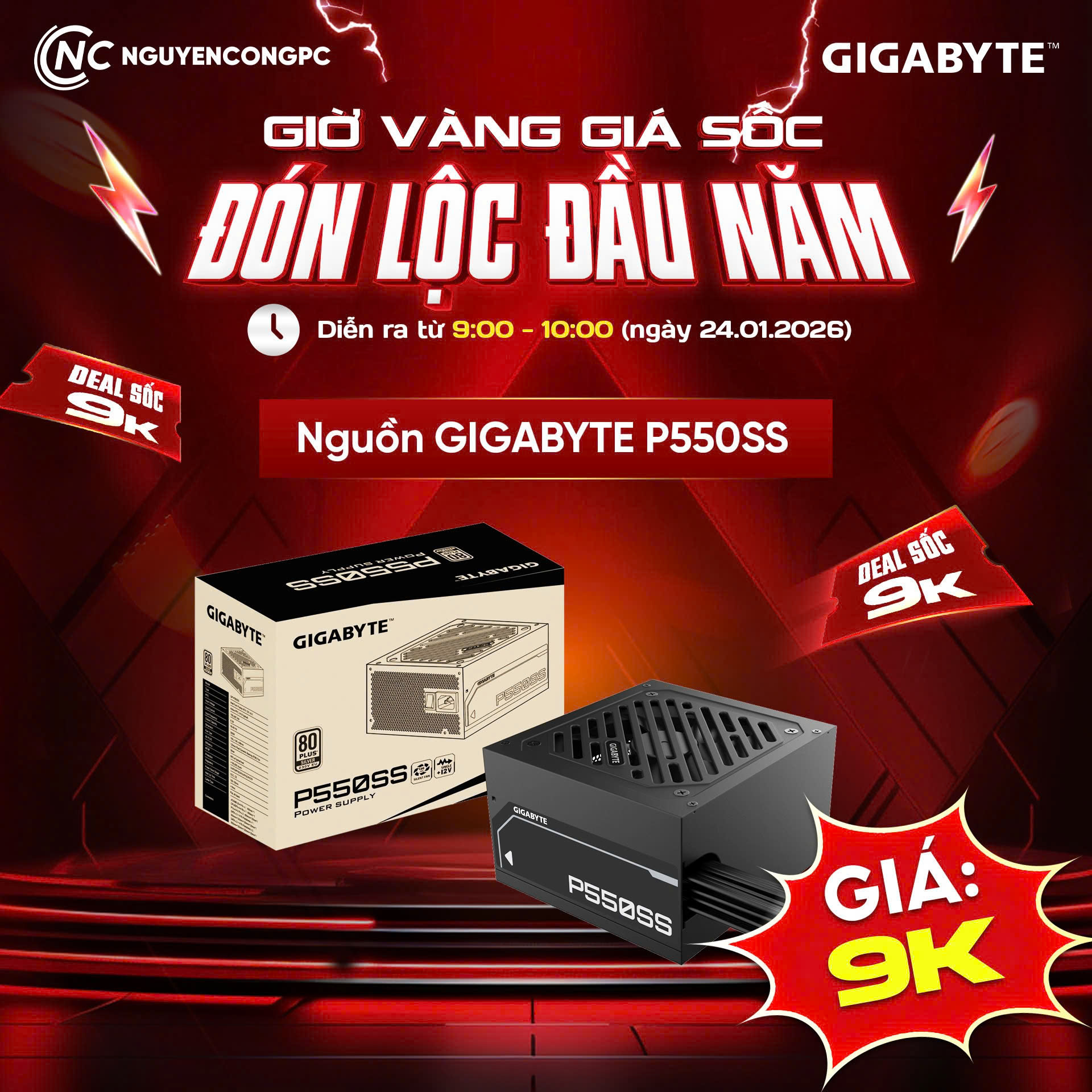 Giờ Vàng Giá Sốc - Đón Lộc Đầu Năm - 24/01/2026