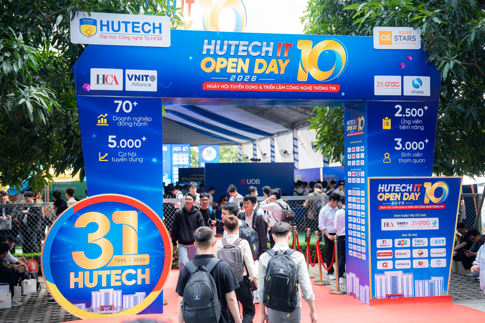 Nguyễn Công PC Đồng Hành Cùng HUTECH IT Open Day 2026