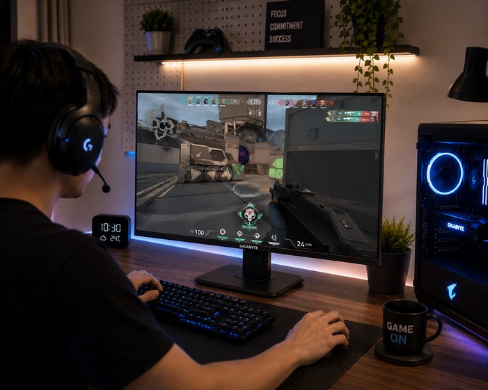 Đánh giá Gigabyte GS25F14: Tấm nền SS IPS và độ tương phản 1500:1 – Phá vỡ tiêu chuẩn màn hình Gaming phổ thông