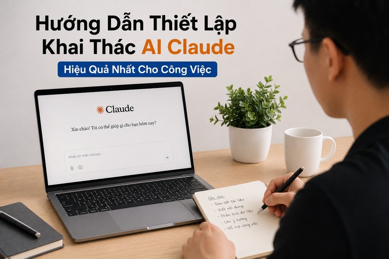 Hướng Dẫn Thiết Lập Khai Thác AI Claude Hiệu Quả Nhất Cho Công Việc