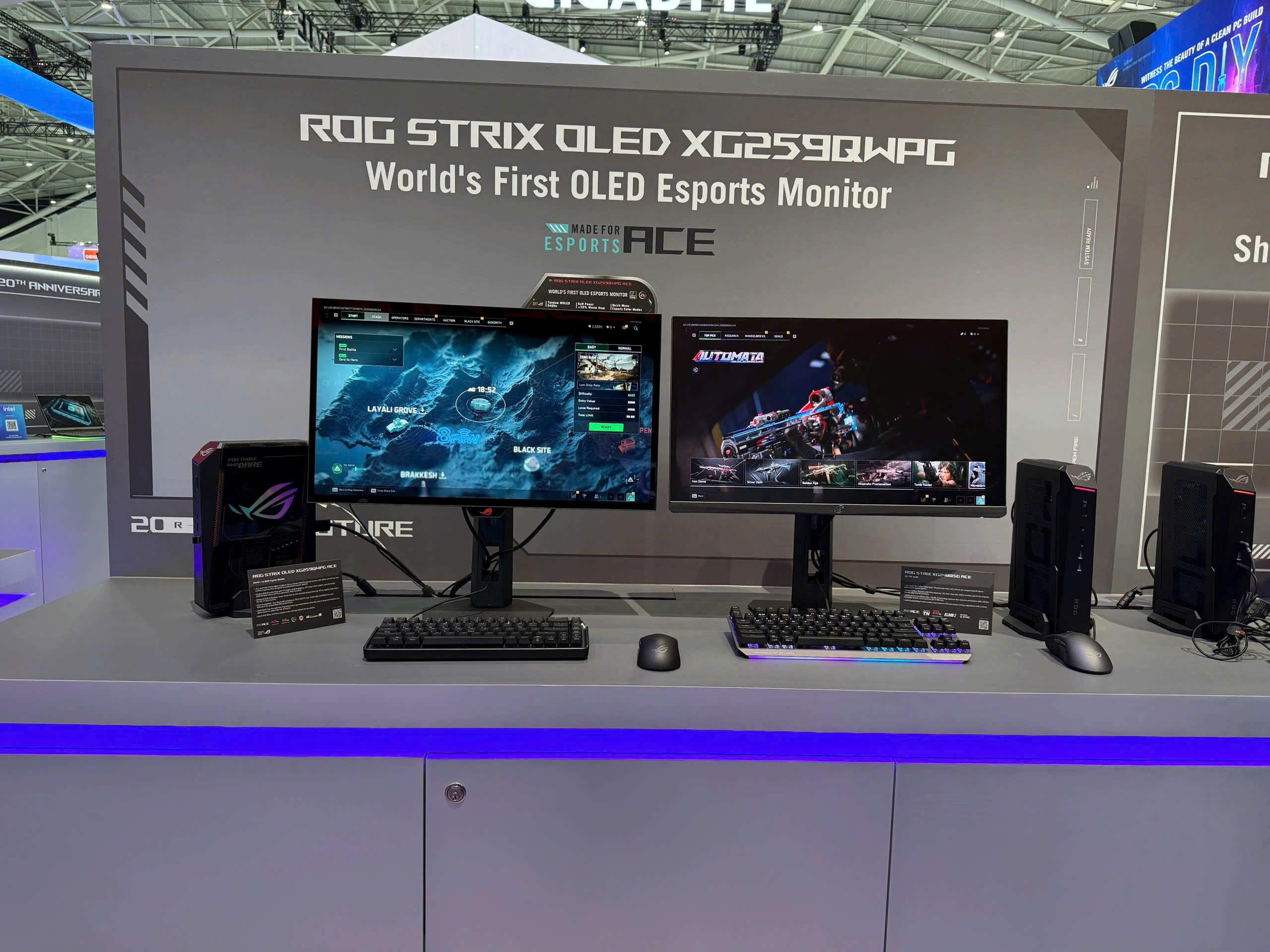 Computex 2026: ASUS Ra Mắt ROG Strix OLED XG259QWPG Ace – Màn Hình Esports OLED 540Hz Thế Hệ Mới