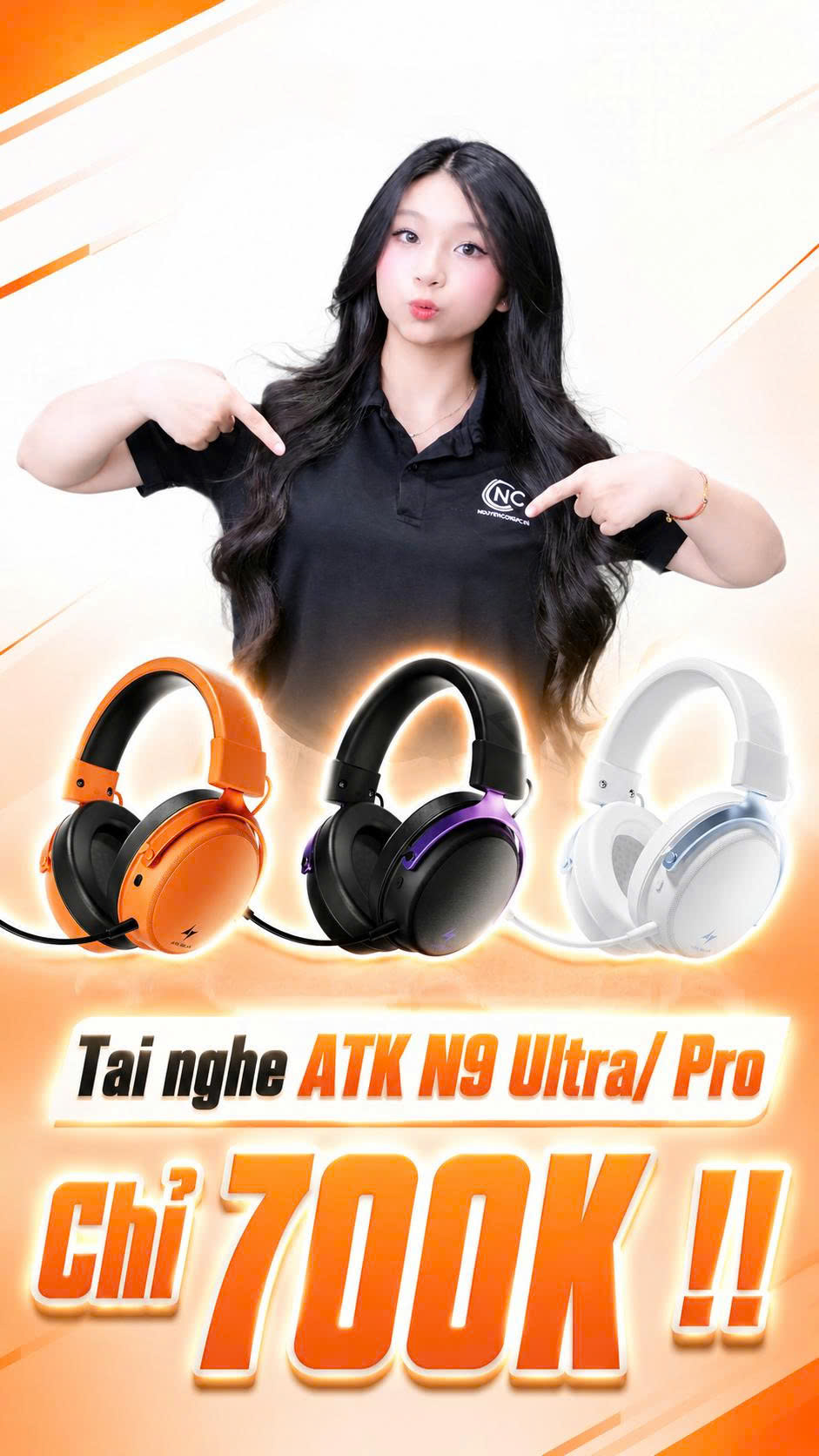 Tai Nghe Không Dây ATK giá cực rẻ, nghe cực mê