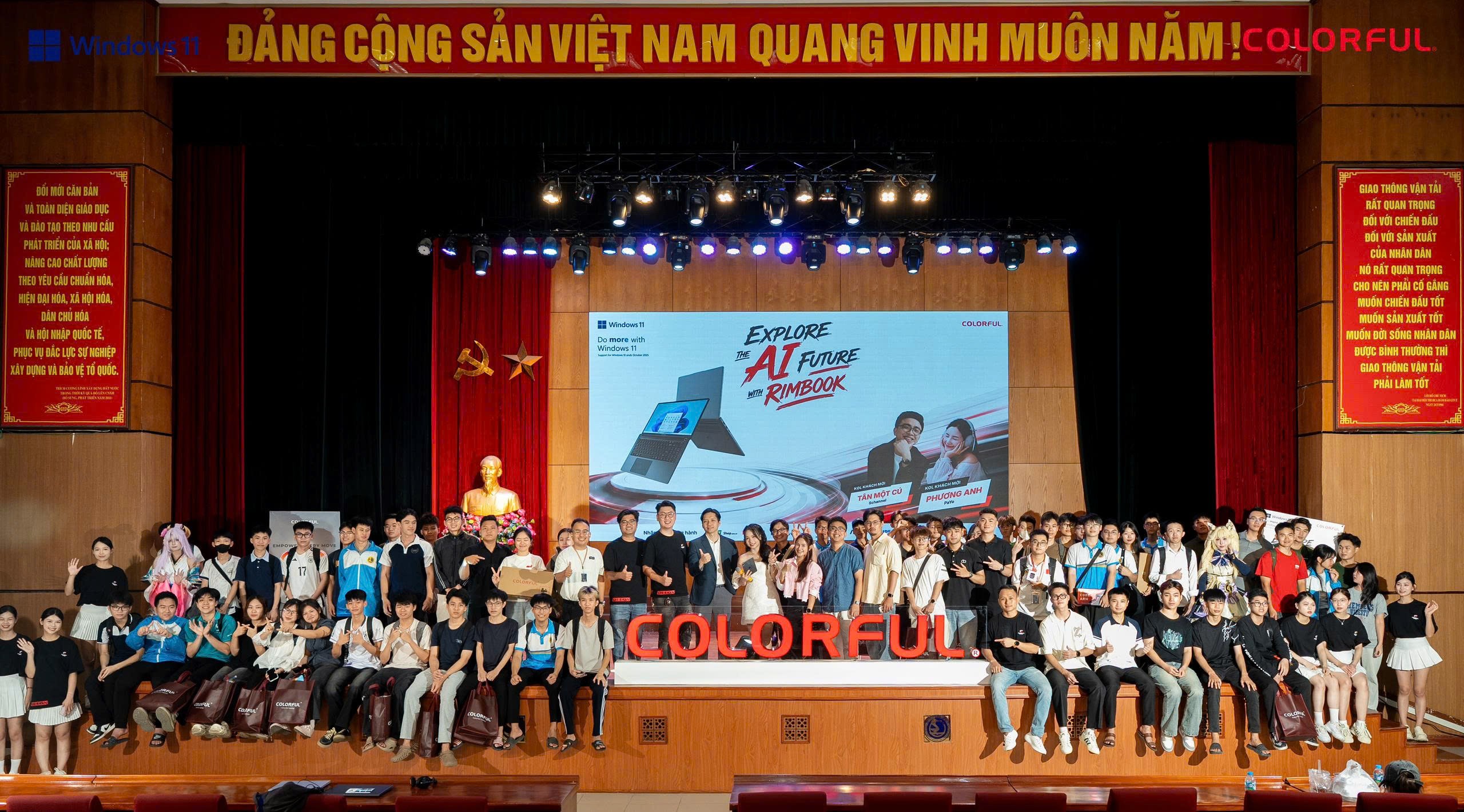 Sự Kiện Colorful Campus Tour 2026: Trải Nghiệm Laptop COLORFUL Rimbook Cho Sinh Viên Kỷ Nguyên AI