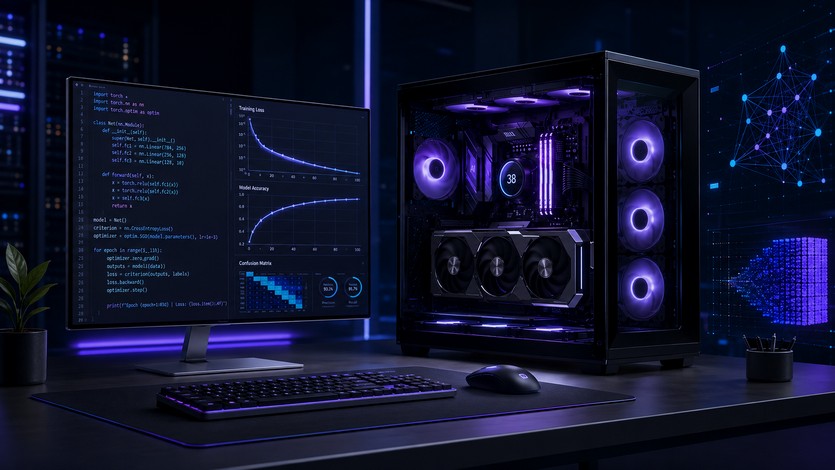 PC Học Machine Learning: Hướng Dẫn Chọn Cấu Hình Tối Ưu Cho AI Engineer