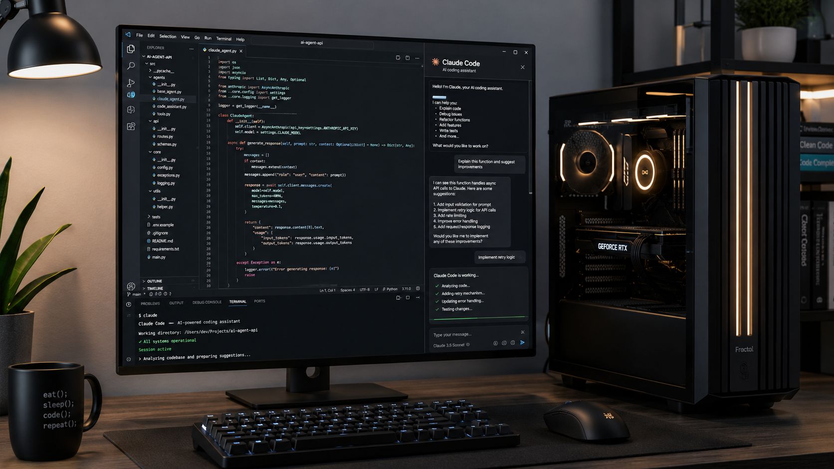 PC Chạy Claude Code: Cấu Hình Nào Phù Hợp Cho Developer?