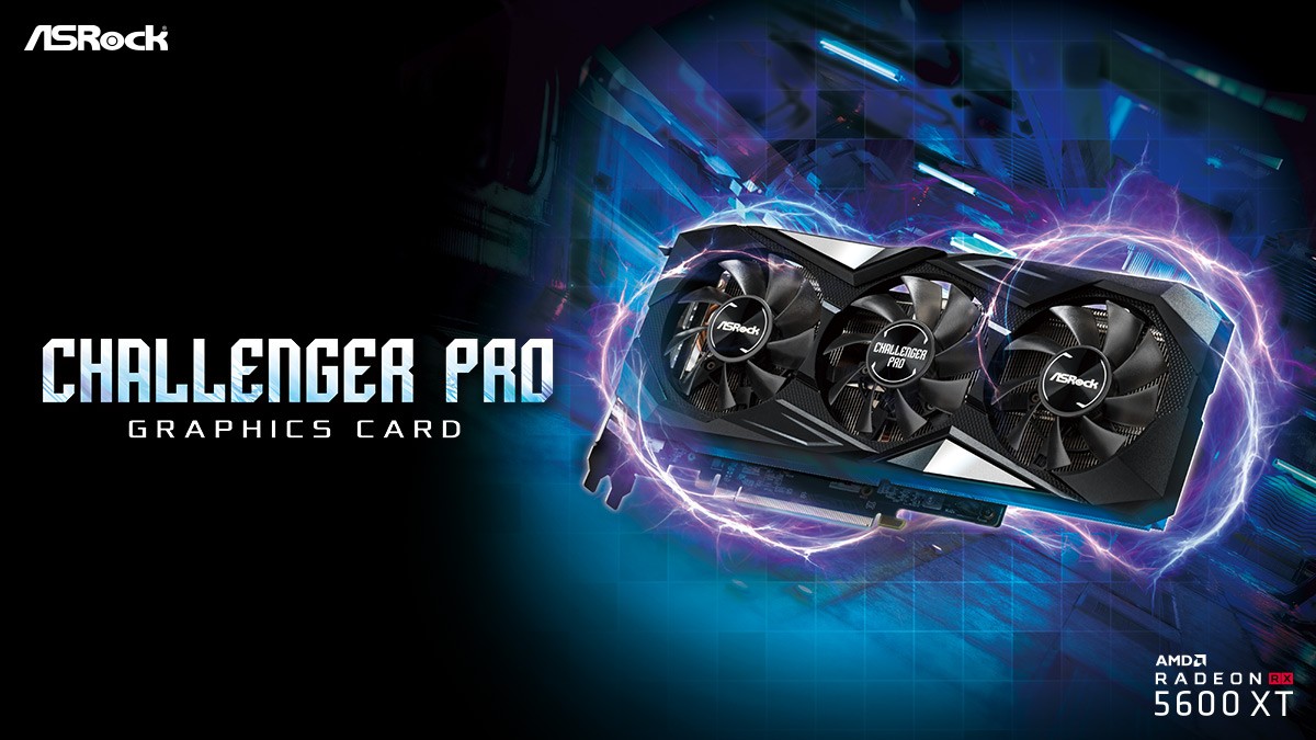 ASRock ra mắt dòng sản phẩm Radeon RX 5600 XT Challenger Pro 6G OC