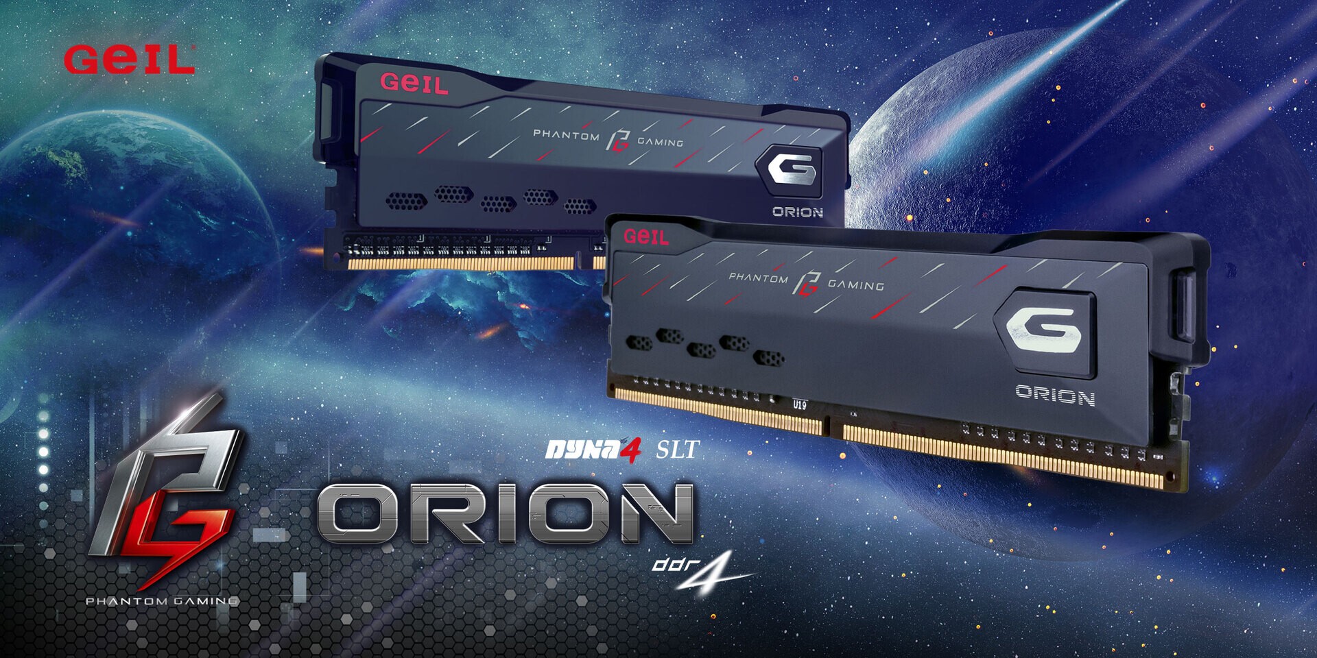 GeIL kết hợp với ASRock giới thiệu dòng bộ nhớ ORION Phantom Gaming Edition mới nhất.
