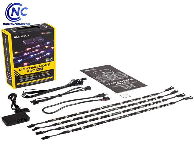 Bộ dây đèn kèm điều khiển Corsair Lighting Node PRO