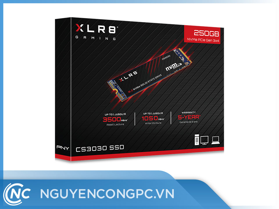 Ổ cứng SSD M2-PCIe PNY XLR8 CS3030 250GB
