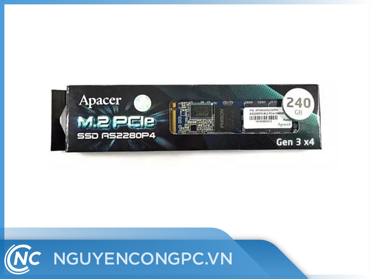 Ổ Cứng SSD Apacer AS2280P4 256GB NVMe M.2 PCIe
