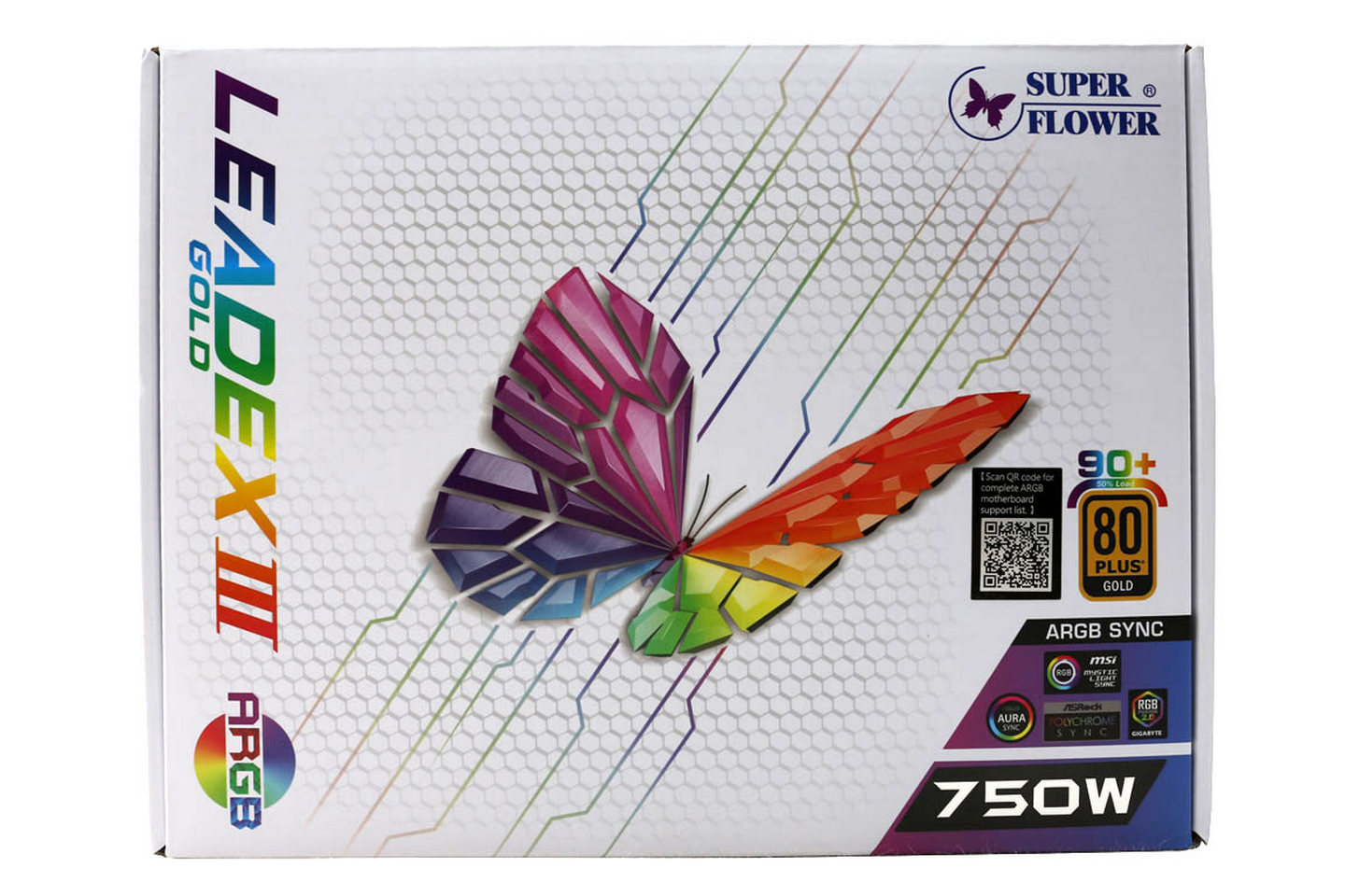 Nguồn Super Flower LEADEX III Gold ARGB 750W SF-750F14RG (80 Plus