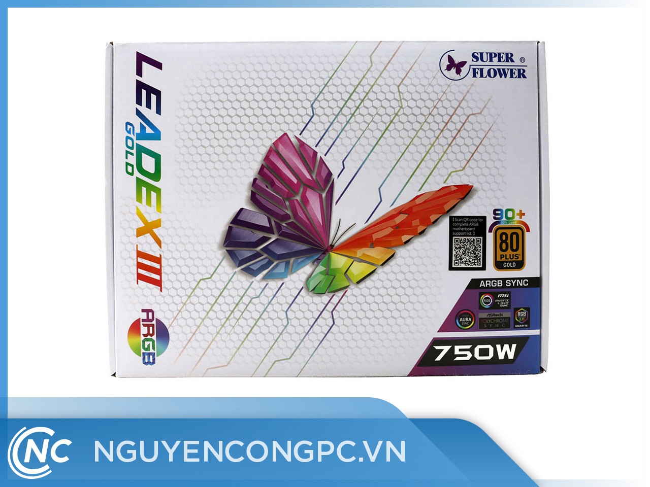 Nguồn Super Flower LEADEX III Gold ARGB 750W SF-750F14RG (80 Plus