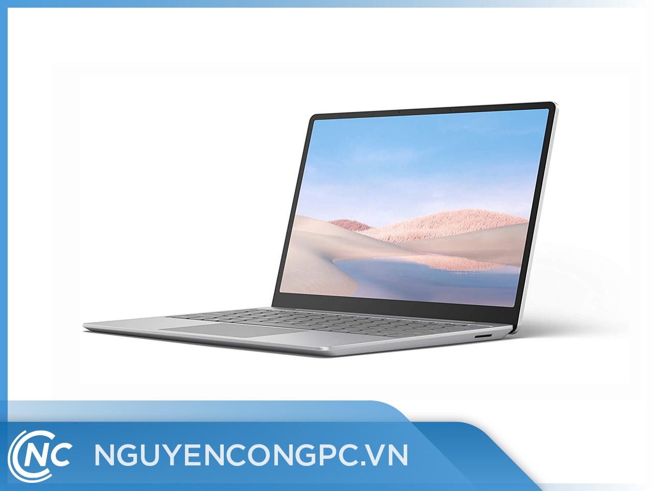 Máy tính xách tay Microsoft Surface Laptop Go (12.4 inch/Touchscreen/ i5/8G/256Gb/Win 10/Platinum)