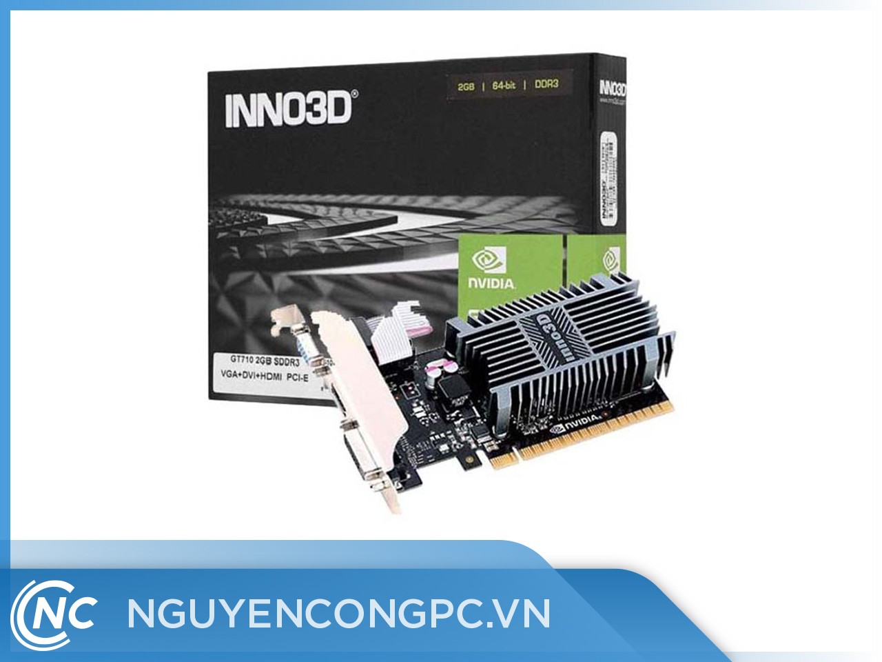 Card Màn Hình Inno3D GeForce GT 710 2GB SDDR3