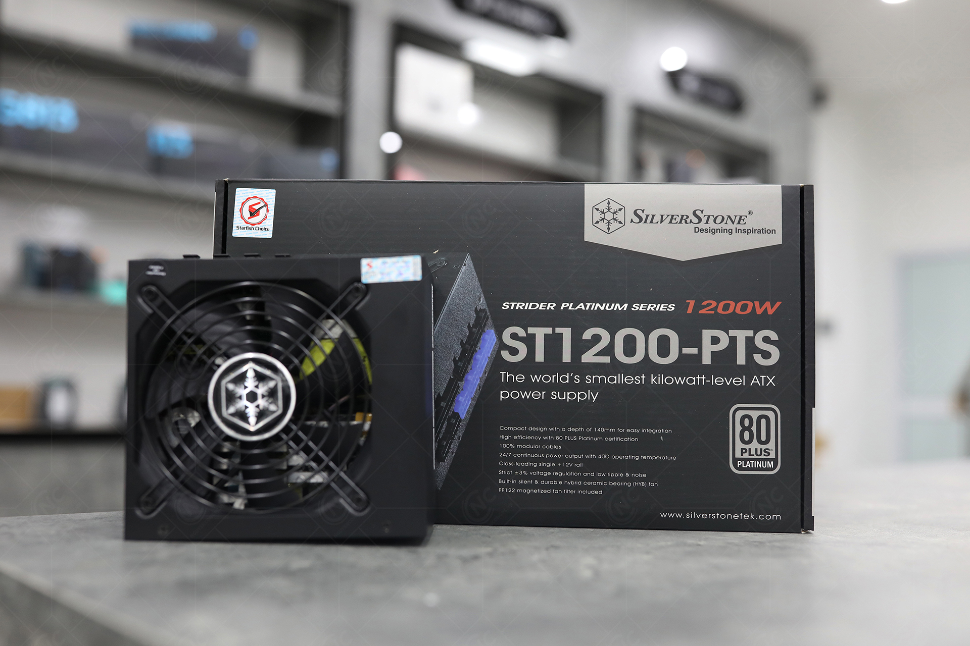 Nguồn SilverStone Strider Platinum Series 1200W ST1200-PTS