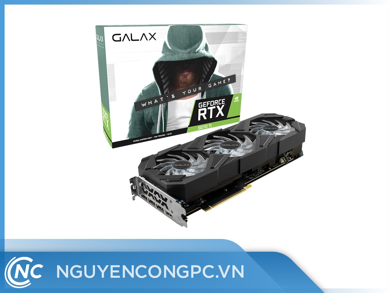 Card Màn Hình GALAX GeForce RTX 3070 Ti EXG (1-Click OC)