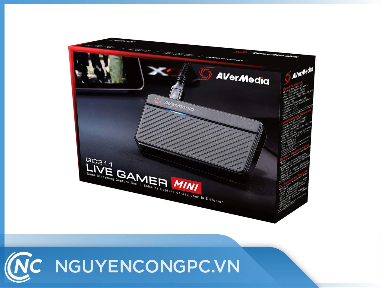 Thiết bị thu hình AverMedia Live Gamer Mini - GC311