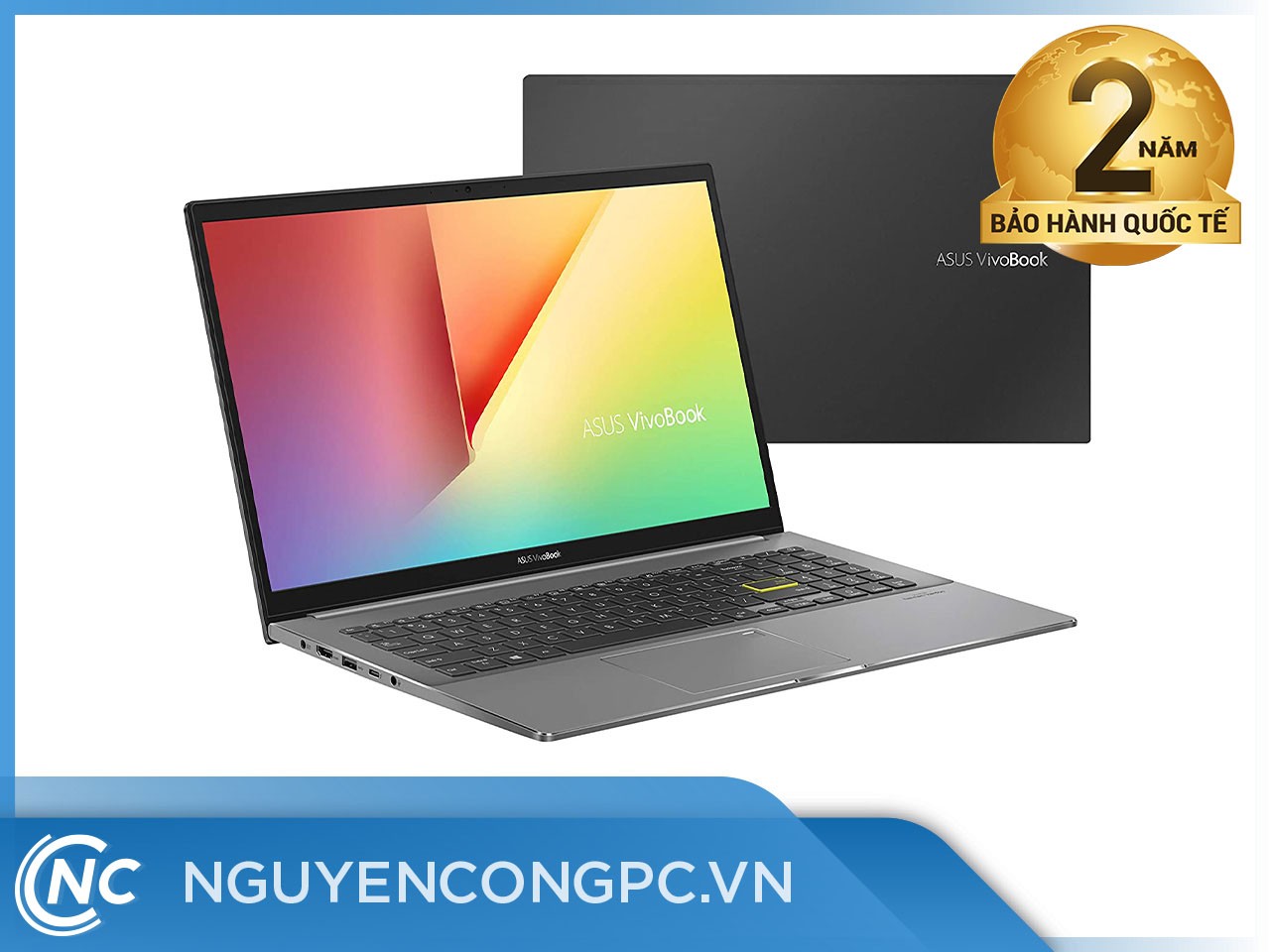 Laptop ASUS VivoBook S533EQ-BN161T (i5-1135G7/8GB-RAM/512GB-SSD/15.6-FHD/MX350-2GB/Win10/Đen)