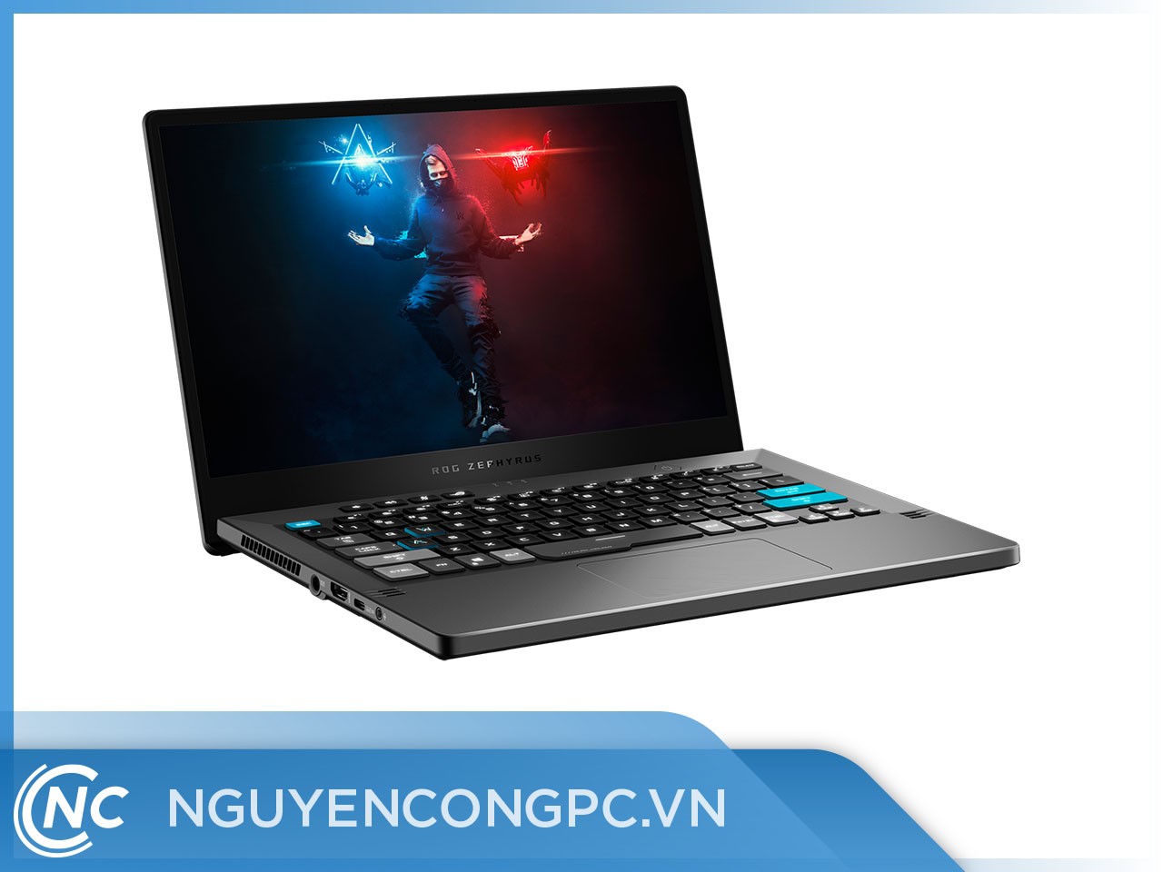 Laptop ASUS ROG Zephyrus G14 Alan Walker Version GA401QEC-K2064T (Ryzen 9 5900HS | RTX 3050Ti 4GB | 16GB RAM | 1TB SSD | 14 WQHD IPS 120Hz)