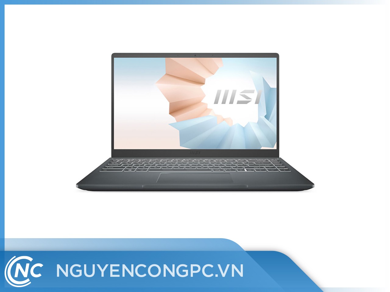 Laptop MSI Modern 14 B11MOU 851VN (i3-1115G4 | RAM 8GB | SSD 256GB | 14inch IPS | Xám)