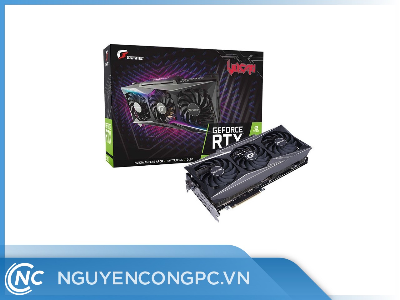 Card Màn Hình COLORFUL iGame GeForce RTX 3090 Vulcan 24G-V OC ( 3FAN) cao cấp