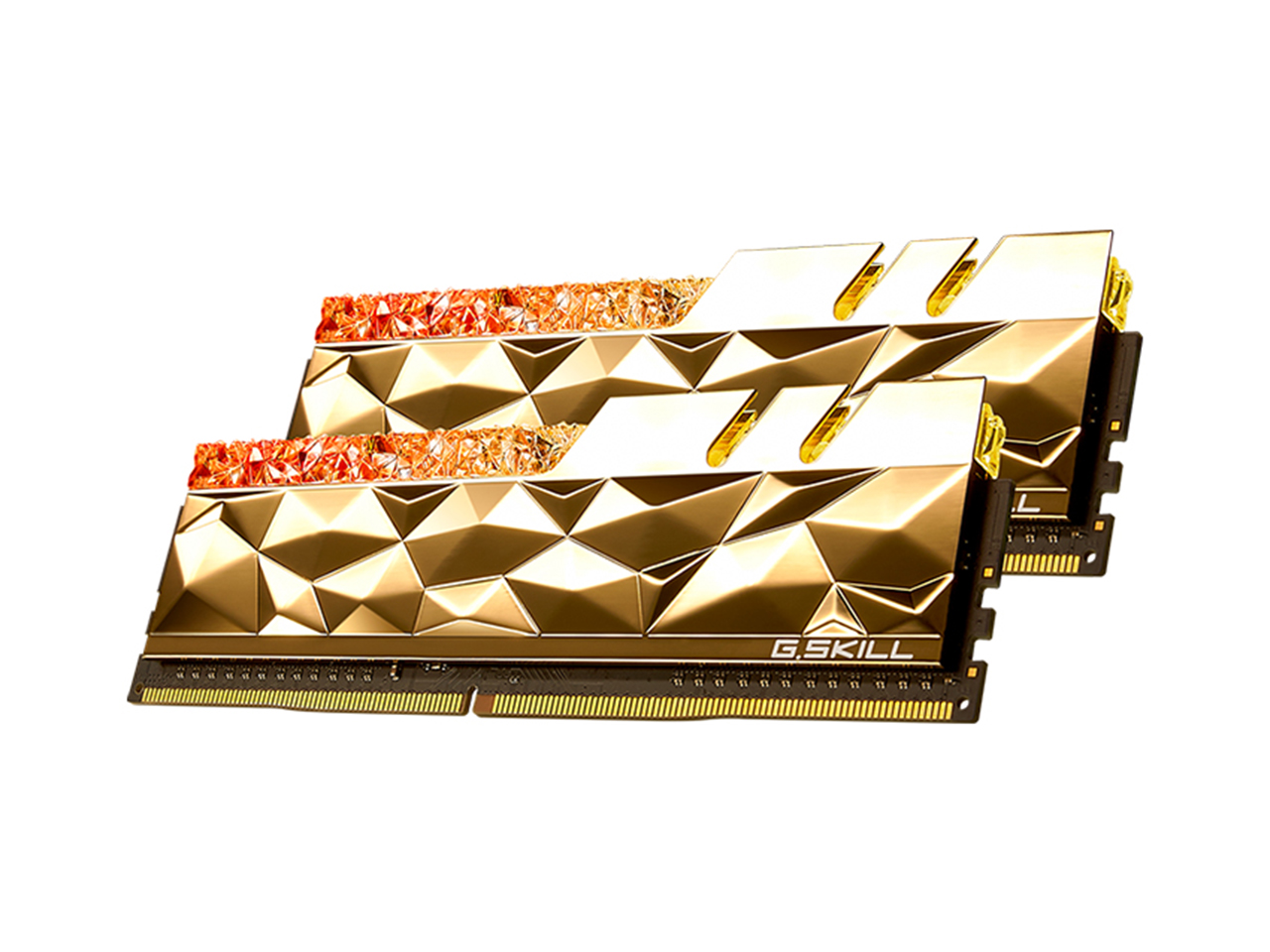 Ram PC G.SKILL Trident Z Royal Elite Gold RGB 32GB 4000MHz DDR4 (16GBx2) F4-4000C16D-32GTEG
