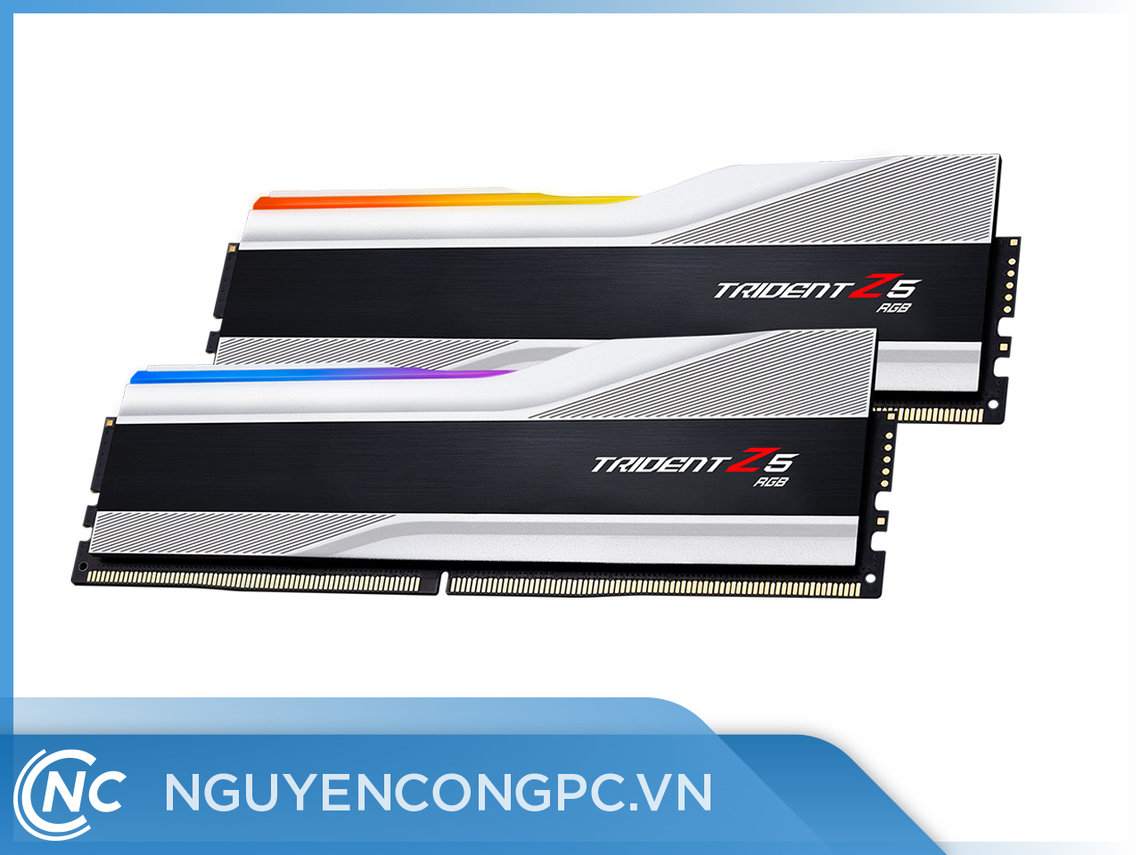 RAM Trident Z5 RGB DDR5 - 6000MHz CL40-40-40-76 1.30V 32GB (2x16GB) White